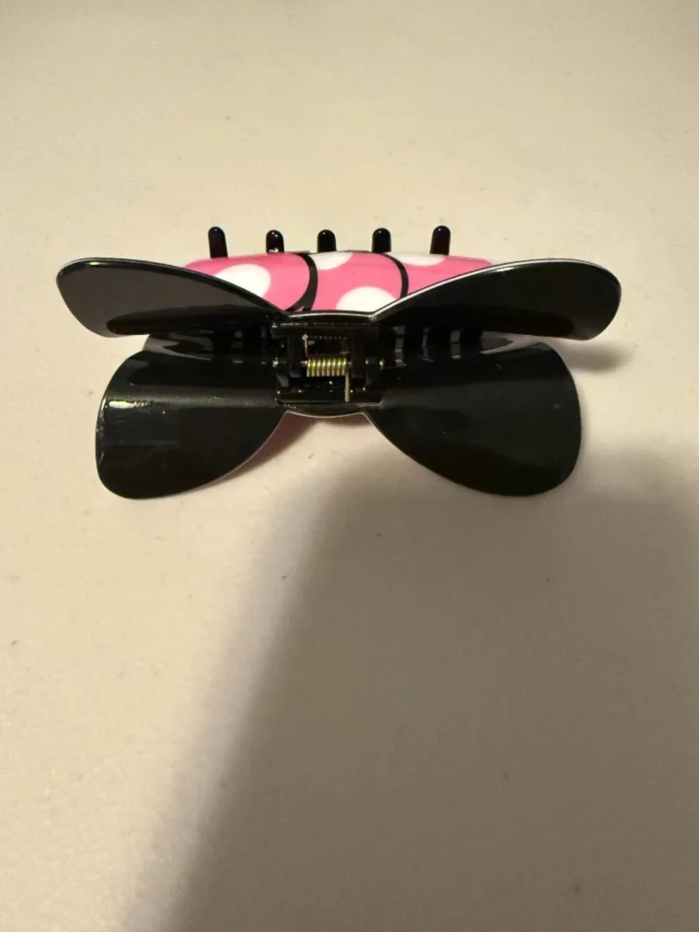 Minnie Bow Claw Clip Hair Accessory - Pink